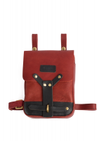 THIGH BAG CHERRY RED