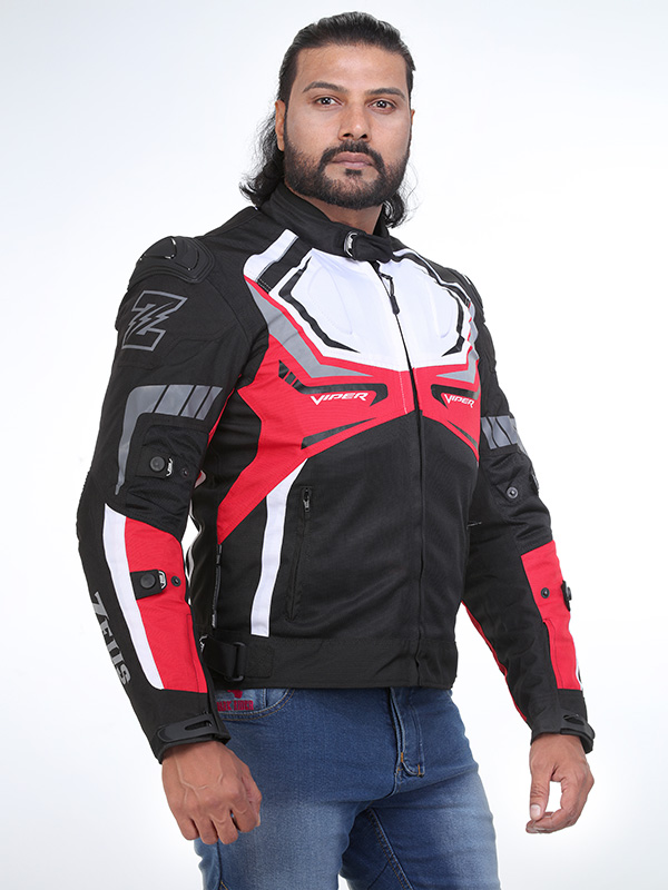 ZEUS VIPER SMART JACKET BLACK RED