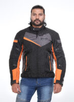 ZEUS OCTANE JACKET BLACK ORANGE