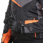 ZEUS OCTANE JACKET BLACK ORANGE