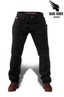 DARK RIDER MOTORCYCLE JEANS BLACK