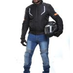 ZEUS RAPTOR SMART JACKET BLACK ORANGE