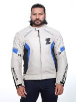 ZEUS ZEPHYR SMART JACKET BEIGE BLUE