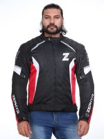 ZEUS ZEPHYR SMART JACKET BLACK RED