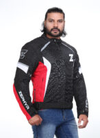 ZEUS ZEPHYR SMART JACKET BLACK RED