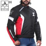 ZEUS ZEPHYR SMART JACKET BLACK RED