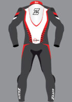 Zeus Evo-Tech Race Red/Black Custom Fit