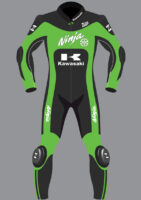 Zeus Evo-Tech Race Suit Kawasaki Custom Fit