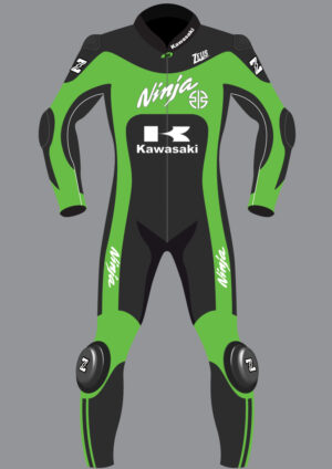 Zeus Evo-Tech Race Suit Kawasaki Custom Fit