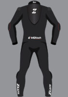 Zeus Evo-Tech Race Suit Razor Black Customizable