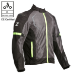 RAPTOR5 RIDING JACKET GREY NEON